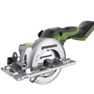 Аккумуляторная циркулярная мини-пила Greenworks G24MCS 24V купить