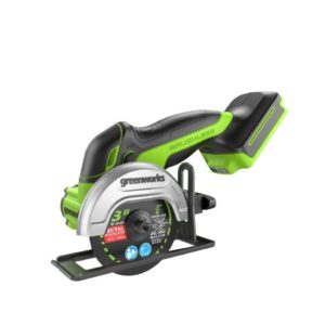 аккумуляторная углошлифовальная машина Greenworks GD24UCS 24V 3402007 (без АКБ и ЗУ)