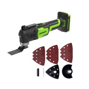 аккумуляторный реноватор Greenworks G24MT 24V 3400307 комплектация