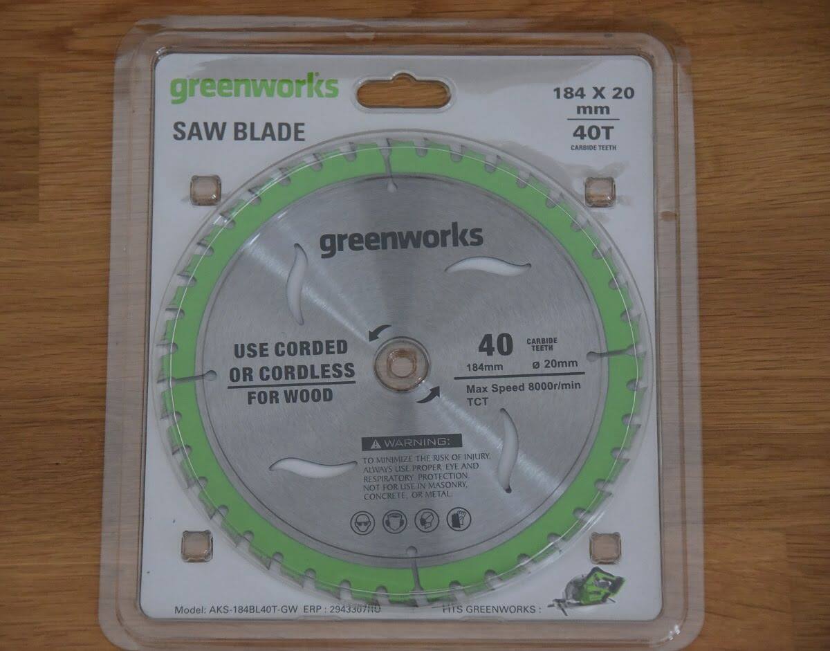 купить пильный диск по дереву для циркулярной пилы Greenworks GD24CS 2943307