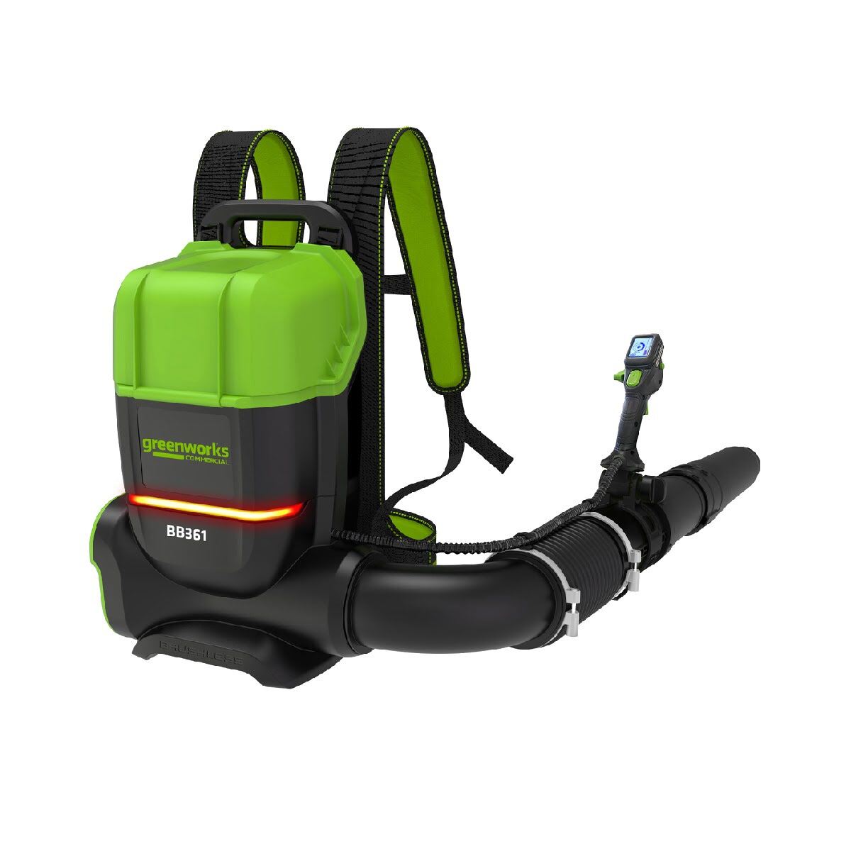 Аккумуляторная ранцевая воздуходувка Greenworks GD82BP2 82V 2408307