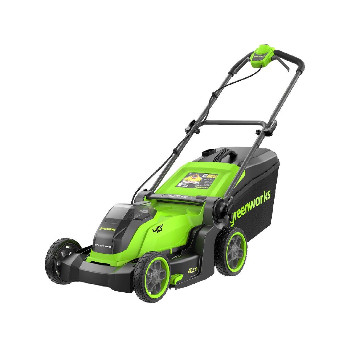 Аккумуляторная газонокосилка Greenworks GD40LM411 40V 2521007