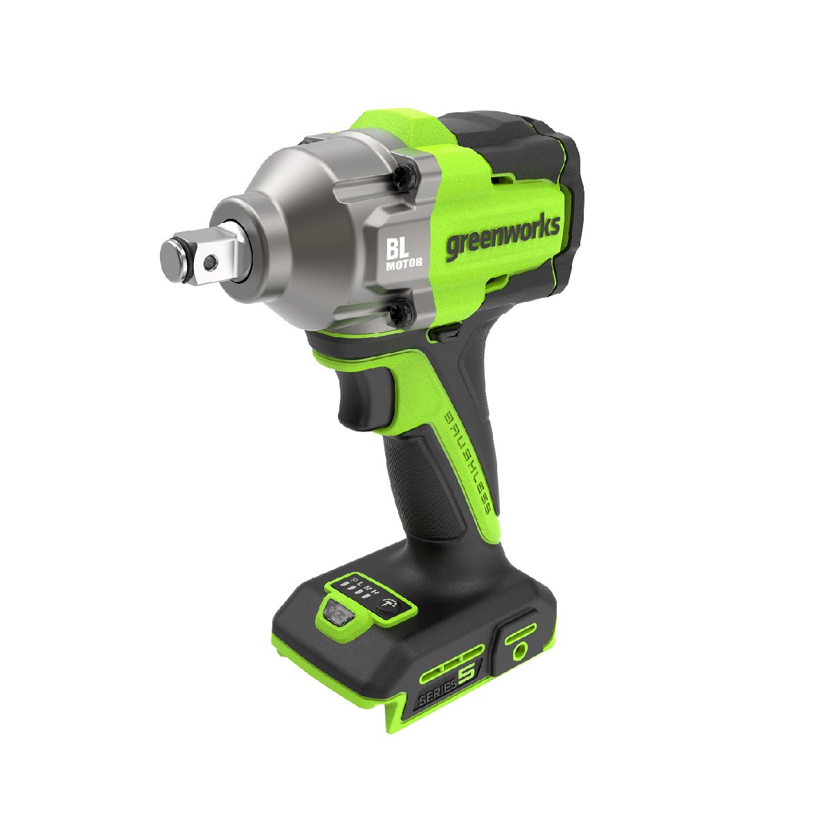 аккумуляторный ударный гайковерт Greenworks IW5500 24V 3805007